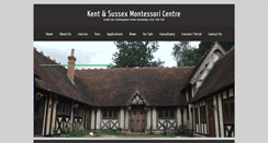 Desktop Screenshot of montessoricentre.com
